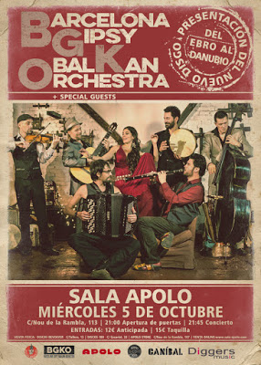 La Barcelona Gipsy balKan Orchestra (BGKO) presenta en directe el seu nou disc