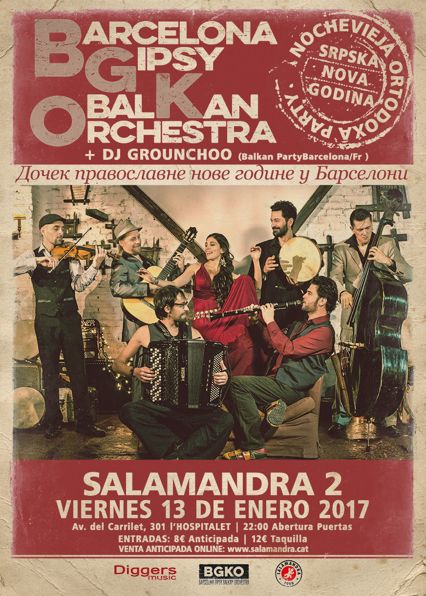 Any nou ortodox amb la Barcelona Gipsy balKan Orchestra